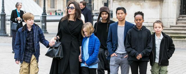 Трое детей Джоли и Питта выступят в суде против отца