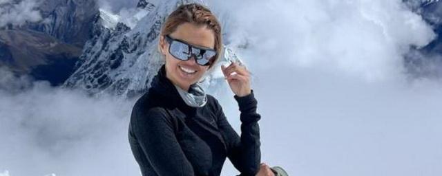 Виктория Боня обморозила пальцы ног во время восхождения на гору