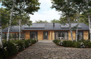 Преимущества домов из клееного бруса