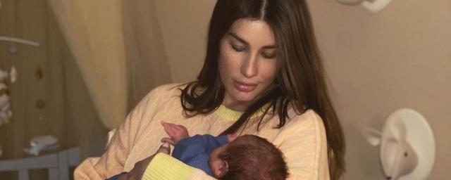 Новорожденный сын Кети Топурии поучаствовал в первой фотосессии